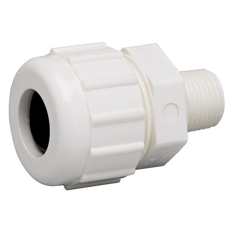 KBI - Homewerks Schedule 40 1-1/2 in. Compression X 1-1/2 in. D MPT PVC Male Adapter 1 pk