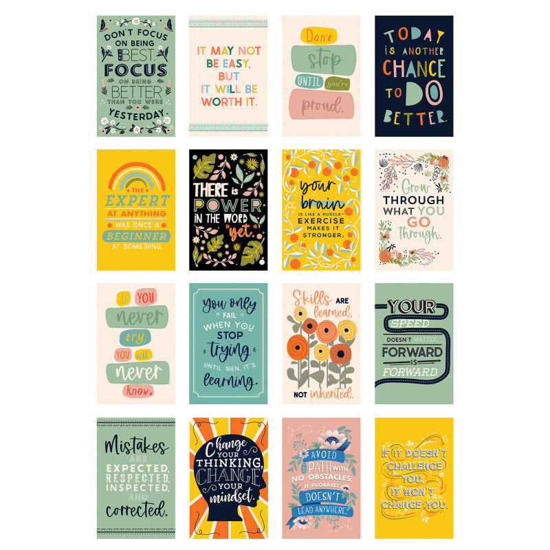 CARSON DELLOSA EDUCATION - Motivational Posters Poster Set, Set of 16