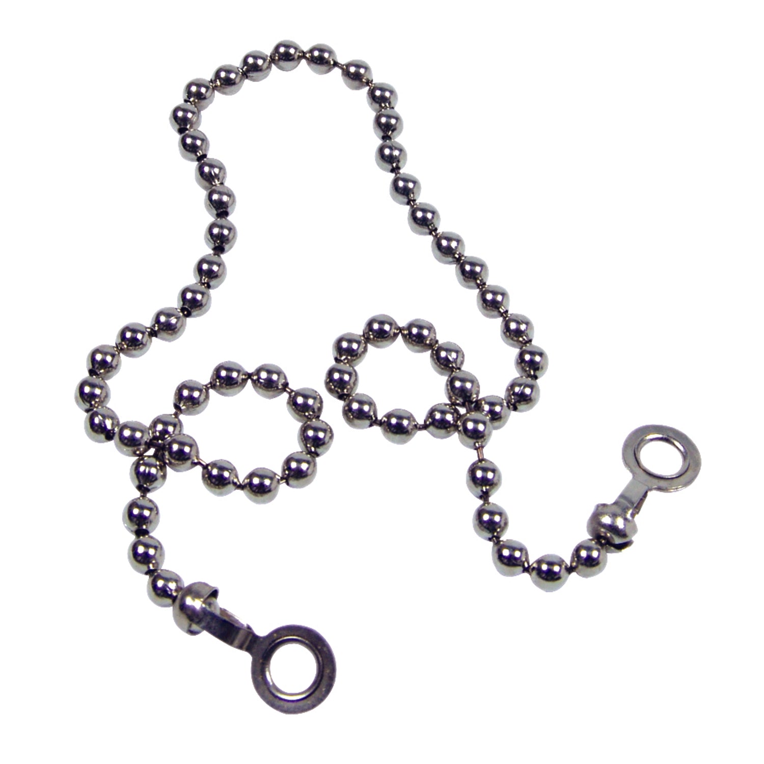 Danco 4/5 in. Stainless Steel Stainless Steel Beaded Chain