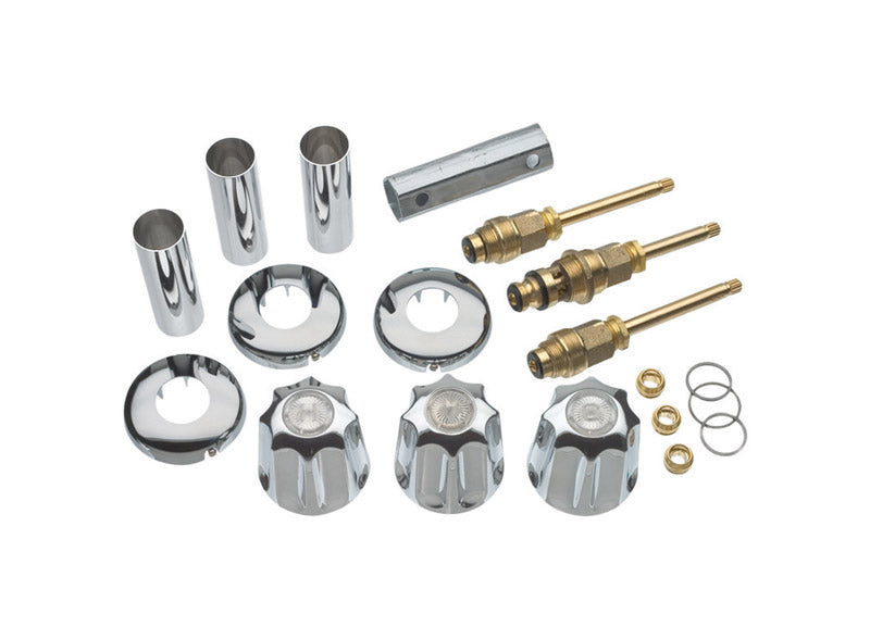 DANCO - Danco 3-Handle Chrome Tub and Shower Rebuild Kit