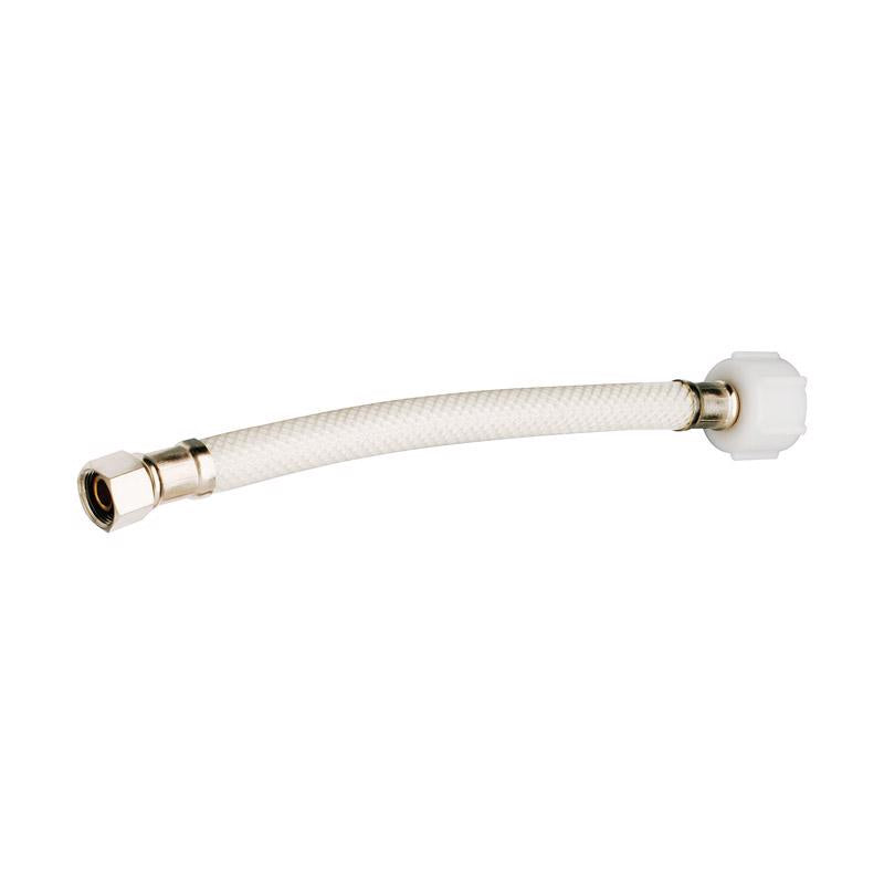 PLUMB PAK - Plumb Pak EZ 3/8 in. Compression in. X 7/8 in. D Ballcock 12 in. Vinyl Toilet Supply Line