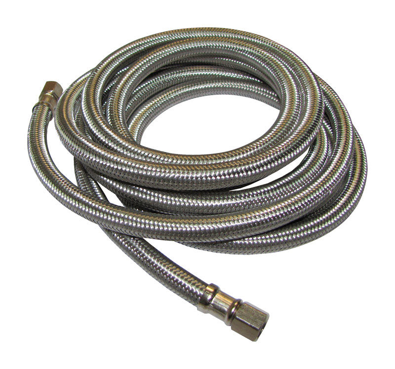 PLUMB PAK - Plumb Pak 1/4 in. Compression in. X 1/4 in. D Compression 120 ft. Polymer Ice Maker Supply Line