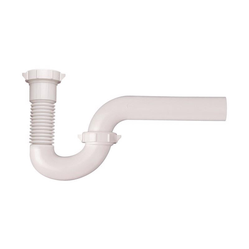 PLUMB PAK - Plumb Pak Flex N Fix 1-1/2 - 1-1/4 in. D X 12 in. L Plastic P-Trap