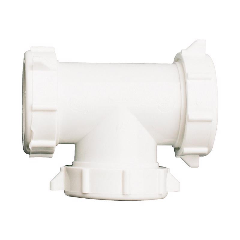 PLUMB PAK - Plumb Pak 1-1/2 in. D Plastic 3-Way Coupling Tee [PP55-6W]