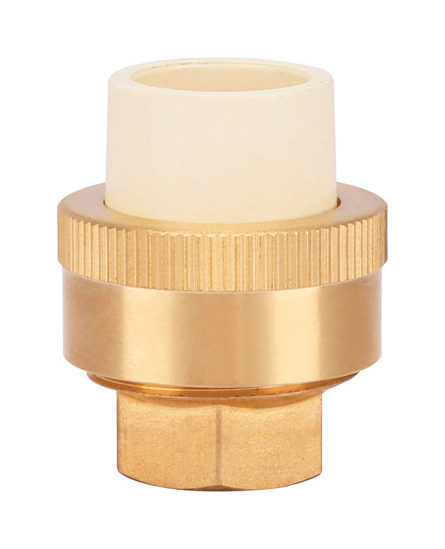 HOMEWERKS - Homewerks Schedule 40 1/2 in. Compression X 1/2 in. D FIP CPVC/Brass Adapter