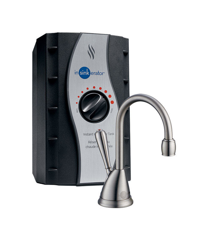 INSINKERATOR - InSinkErator Involve 2/3 gal Black Hot Water Dispenser Stainless Steel