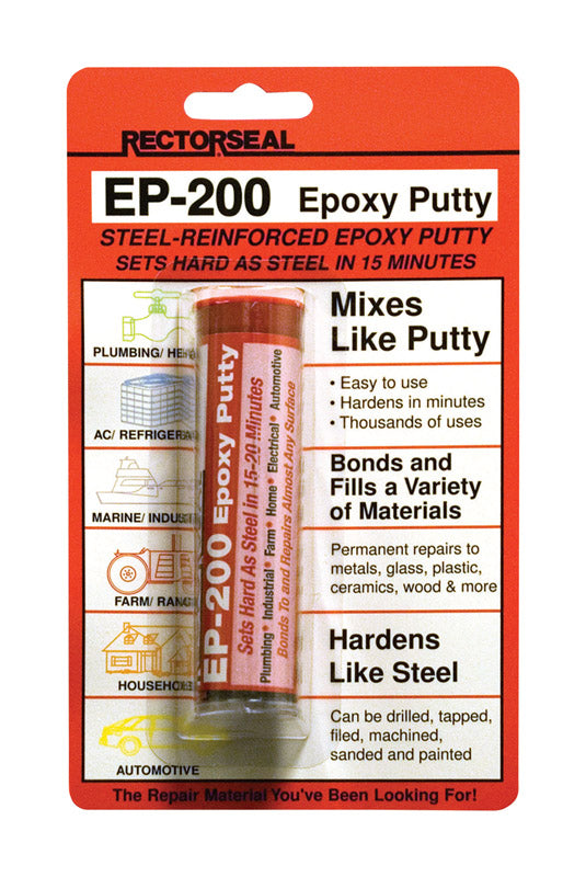 RECTORSEAL Rectorseal EP 200 Gray Epoxy Putty 2 oz Everyday Supply Co