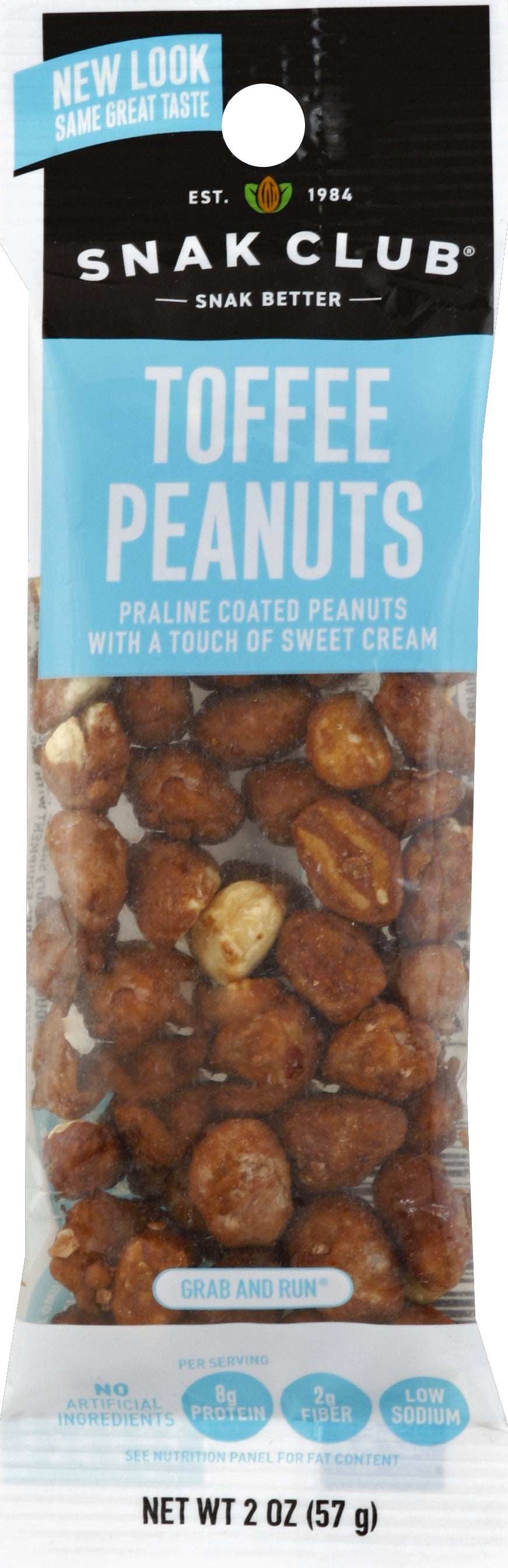 Snak Club Peanuts 2 oz - Case of 12
