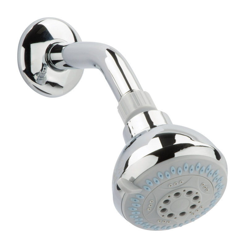 OAKBROOK - OakBrook Chrome PVC 3 settings Wallmount Showerhead 1.8 gpm [520 A3335CP-WS]