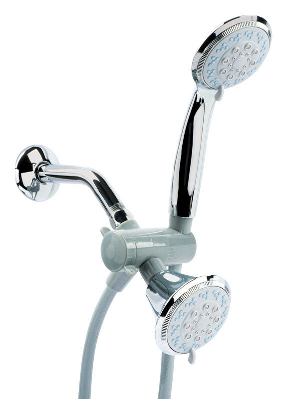 OAKBROOK - OakBrook Chrome PVC 3 settings Showerhead Combo 1.8 gpm