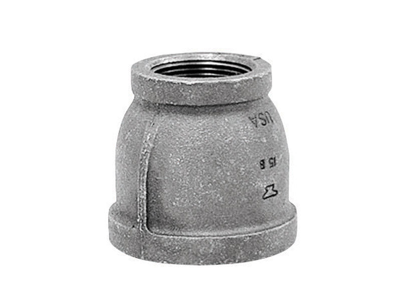 ANVIL - Anvil 1-1/4 in. Insert X 1 in. D Insert Black Malleable Iron Reducing Coupling