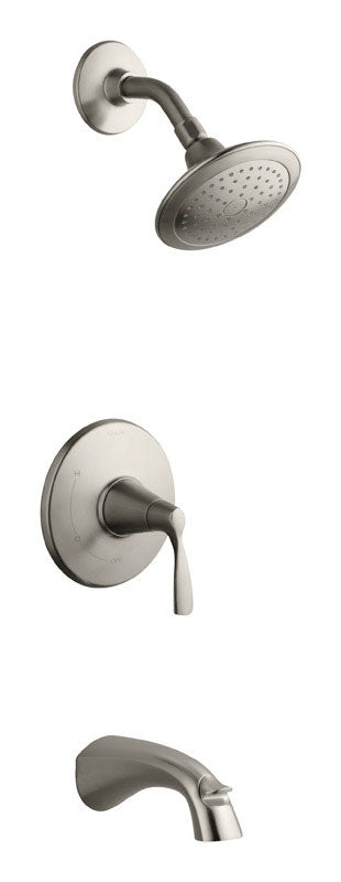 KOHLER - Kohler 1-Handle Brushed Nickel Tub and Shower Faucet [R37028-4G-BN]
