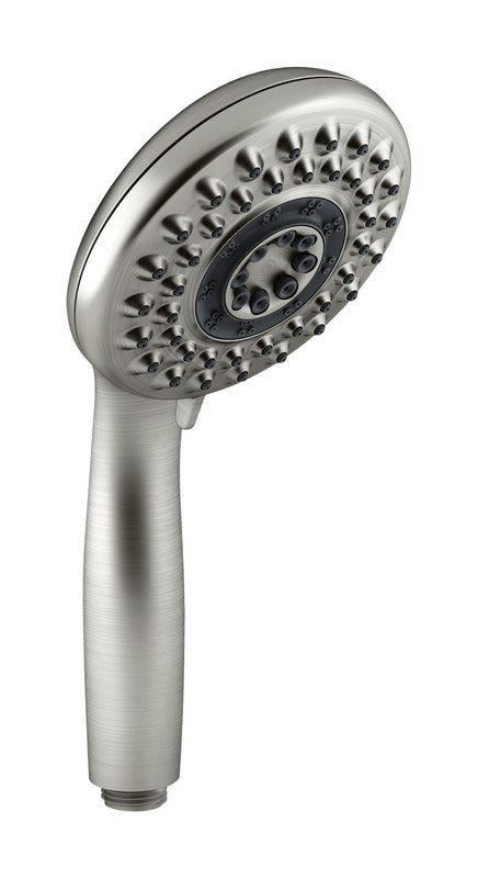 KOHLER - Kohler Enlighten Brushed Nickel 5 settings Handheld Showerhead 1.75 gpm