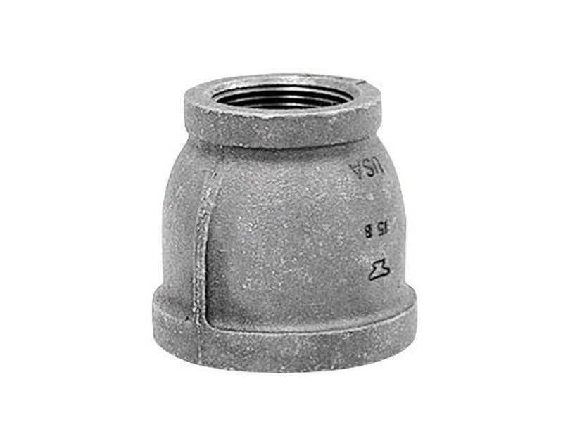 ANVIL - Anvil 1-1/4 in. FPT X 3/4 in. D FPT Black Malleable Iron Reducing Coupling