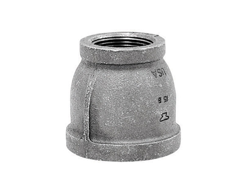 ANVIL - Anvil 1-1/4 in. FPT X 1/2 in. D FPT Black Malleable Iron Reducing Coupling