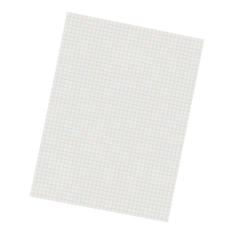 PACON - Grid Ruled Drawing Paper, White, 1/4" Quadrille Ruled, 9" x 12", 500 Sheets