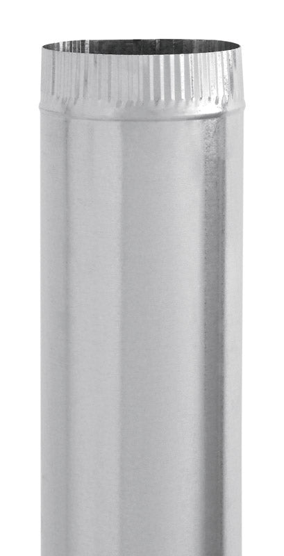 IMPERIAL - Imperial 7 in. D X 24 in. L Galvanized Steel Furnace Pipe - Case of 10 [GV1335]