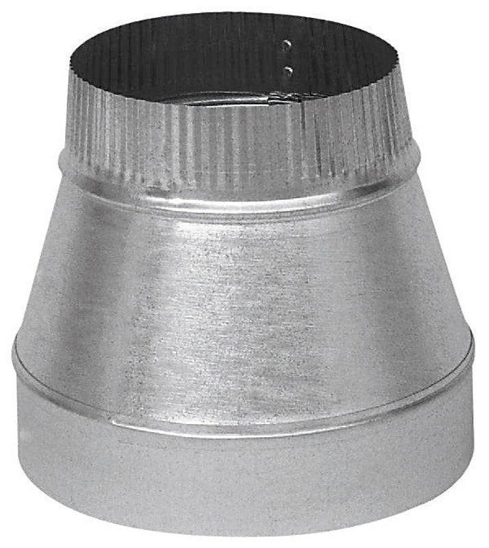 IMPERIAL MANUFACTURI - Imperial 5 in. D X 4 in. D Galvanized Steel Furnace Pipe Reducer