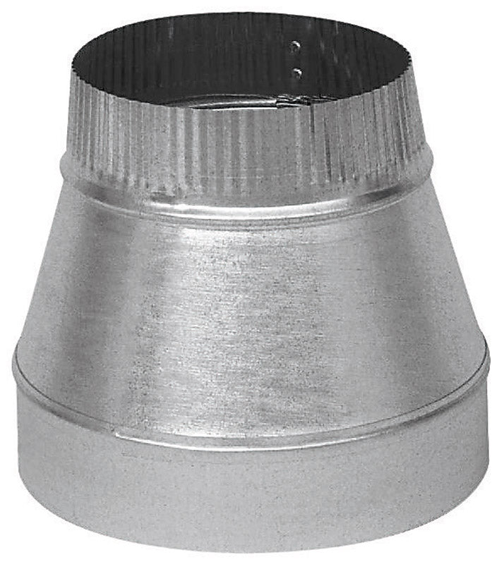 IMPERIAL MANUFACTURI - Imperial 7 in. D X 6 in. D Galvanized Steel Furnace Pipe Reducer