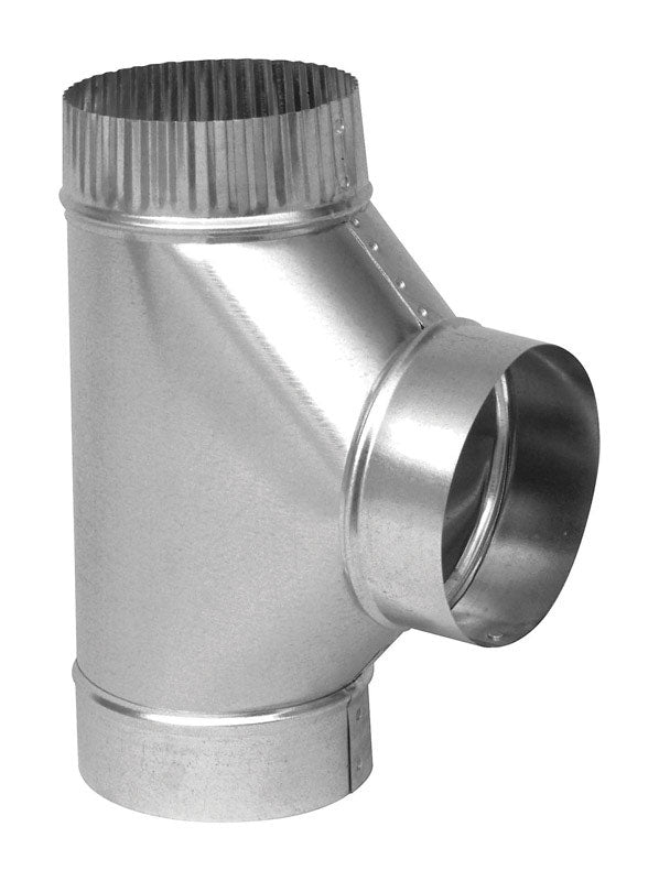 IMPERIAL - Imperial 6 in. X 6 in. X 6 in. Galvanized Steel Furnace Pipe Tee