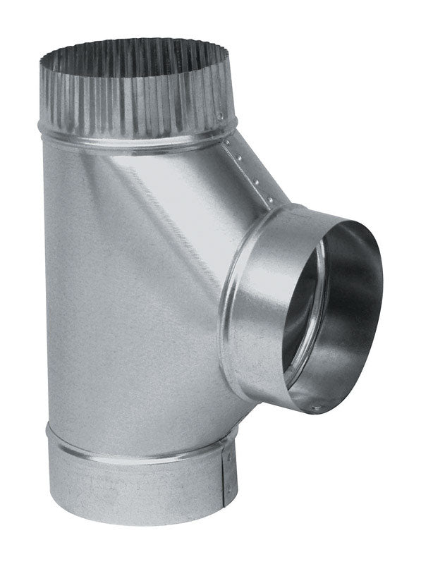 IMPERIAL - Imperial 8 in. X 8 in. X 8 in. Galvanized Steel Furnace Pipe Tee