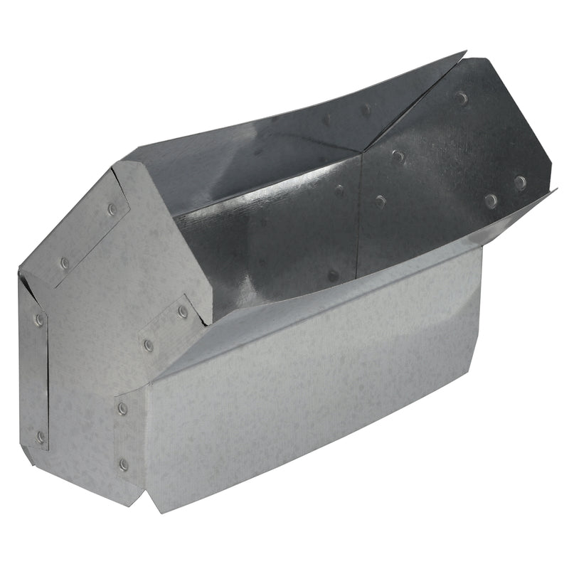 IMPERIAL - Imperial 3-1/4 in. D X 3-1/4 in. D 45 deg Galvanized Steel Wall Stack Elbow - Case of 6