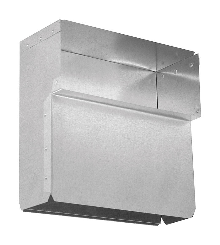 IMPERIAL - Imperial 10 in. H X 6 in. W Silver Galvanized Steel Baseboard Register Stack Head - Case of 6