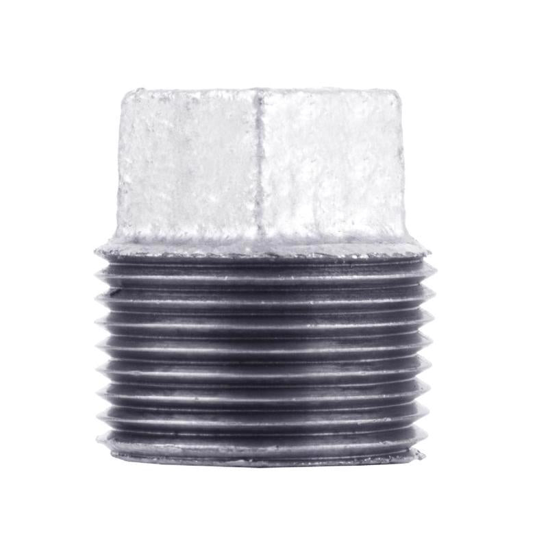 B & K - STZ Industries 1/2 in. MIP each Galvanized Malleable Iron Plug - Case of 5