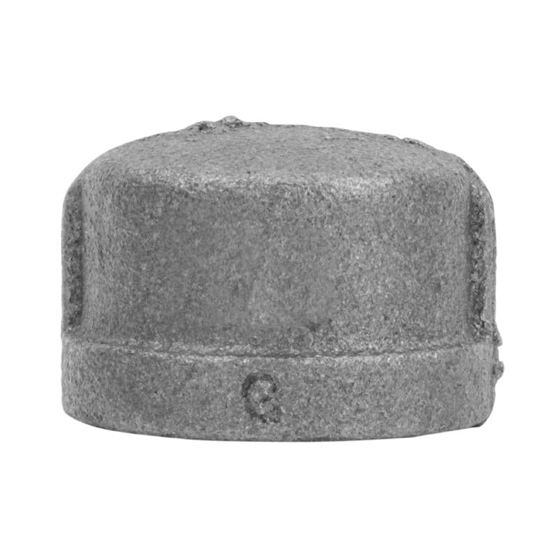 B & K - STZ Industries 1/2 in. FIP each Black Malleable Iron Cap - Case of 5
