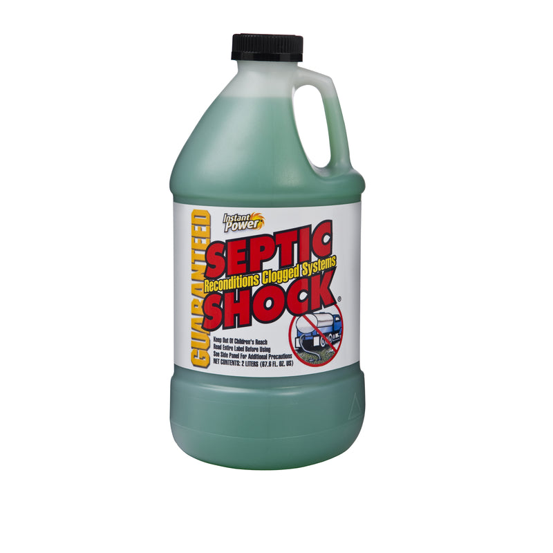 INSTANT POWER - Instant Power Liquid Septic System Cleaner 0.5 gal - Case of 6
