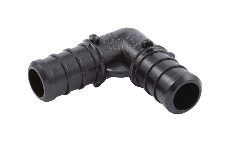 SHARKBITE - SharkBite 1/2 in. Barb X 1/2 in. D Barb Plastic 90 Degree Elbow