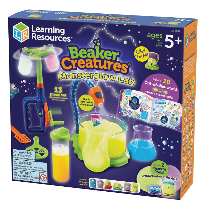 LEARNING RESOURCES - Beaker Creatures® Monster Glow Lab