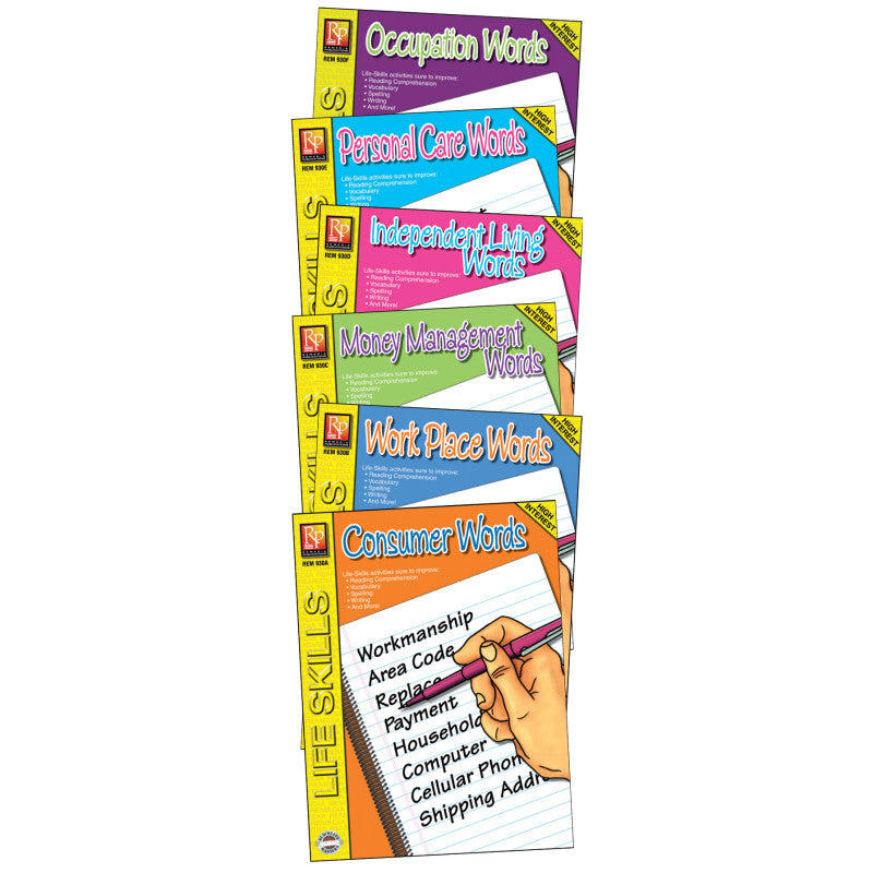 REMEDIA PUBLICATIONS - Life-Skill Lessons Book Series, 6 Book Set