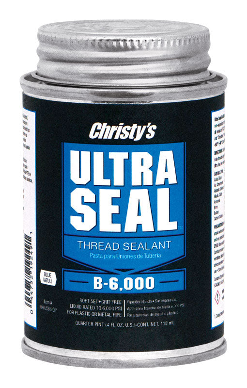 CHRISTY'S - Christy's Ultra Seal Blue Thread Sealant For CPVC/PVC 4 oz