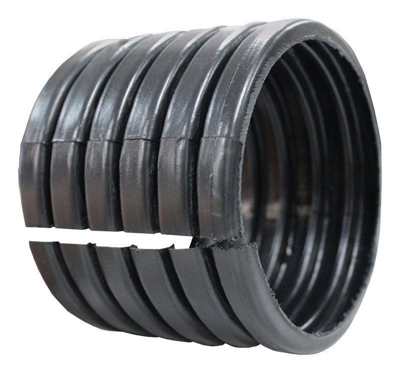 ADVANCE DRAINAGE SYSTEMS - Advance Drainage Systems 8 in. Snap X 8 in. D Snap Polyethylene 10 in. Split Coupler 1 pk