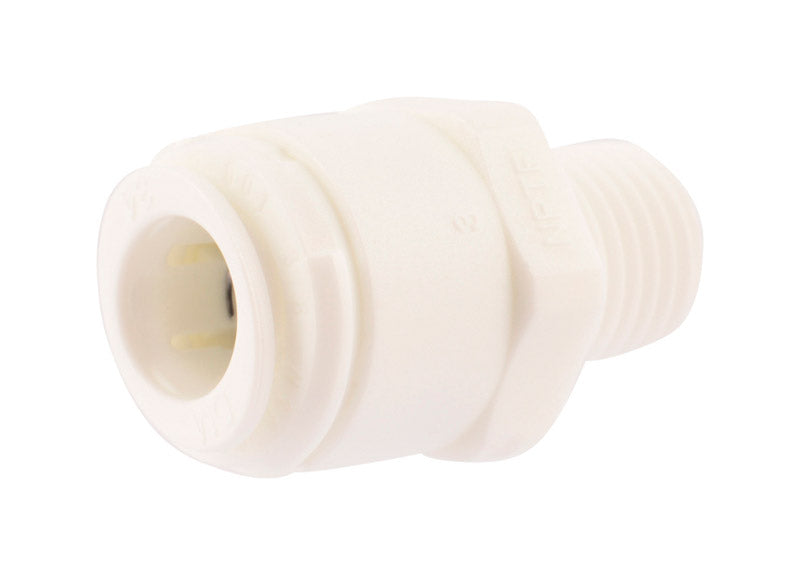 SHARKBITE - SharkBite Push to Connect 3/8 in. OD X 1/4 in. D MIP Polypropylene Threaded Adapter