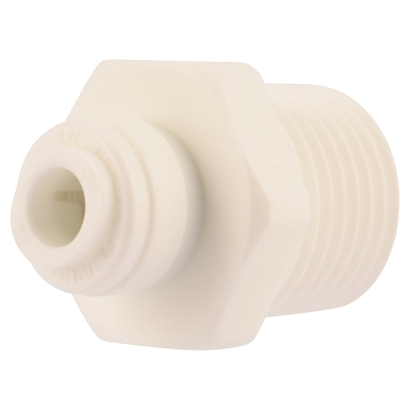 SHARKBITE - SharkBite Push to Connect 1/4 in. OD X 1/2 in. D MIP Polypropylene Threaded Adapter