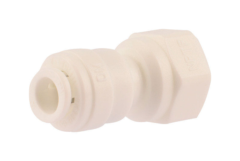 SHARKBITE - SharkBite Push to Connect 1/4 in. OD X 1/4 in. D FIP Polypropylene Adapter