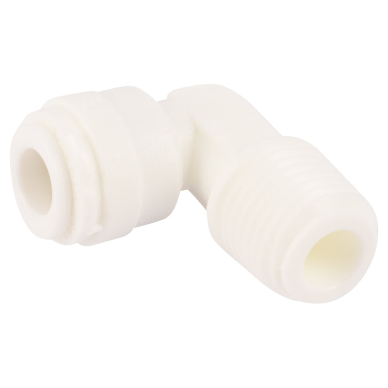 SHARKBITE - SharkBite Push to Connect 1/4 in. OD X 1/4 in. D MIP Polypropylene Elbow