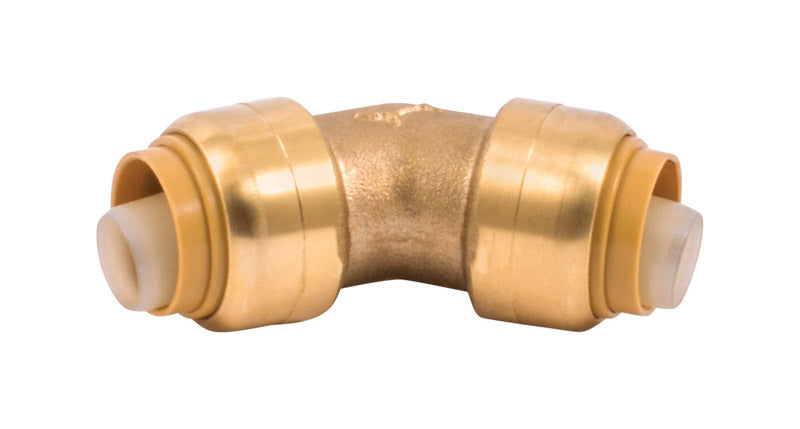 SHARKBITE - SharkBite Push to Connect 1/2 in. PTC X 1/2 in. D PTC Brass 45 Degree Elbow