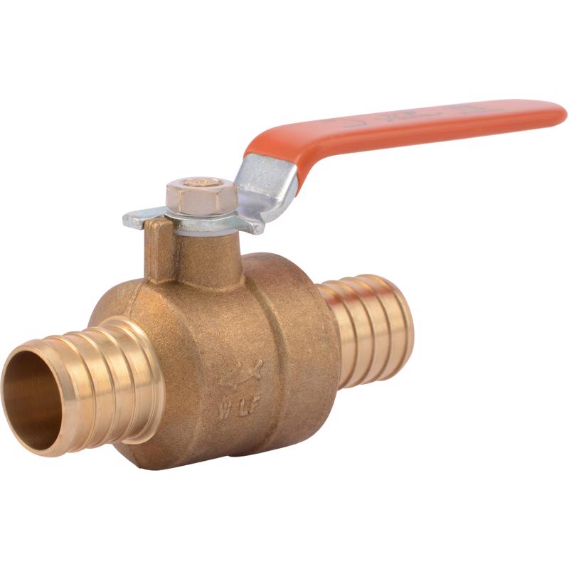 SHARKBITE - SharkBite 1 in. Brass Crimp Ball Valve Full Port
