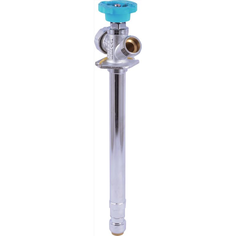 SHARKBITE - SharkBite 1/2 in. PTC X 3/4 in. MHT Anti-Siphon Brass Sillcock