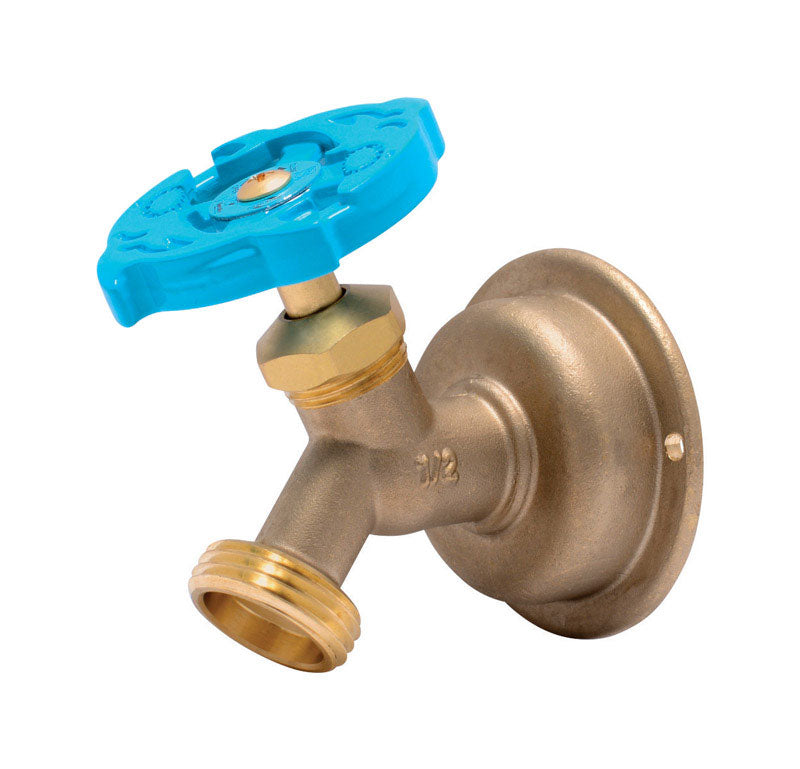 SHARKBITE - SharkBite 1/2 in. PTC X 3/4 in. MHT Brass Hose Bibb