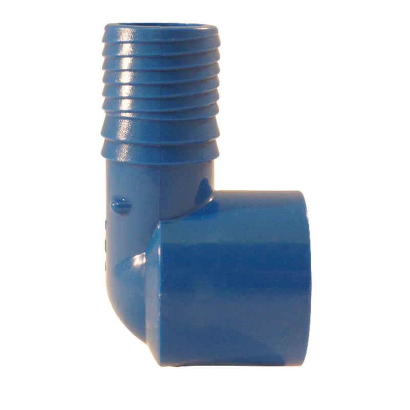 APOLLO - Apollo Blue Twister 1 in. Insert in to X 1 in. D FPT Acetal Elbow 1 pk