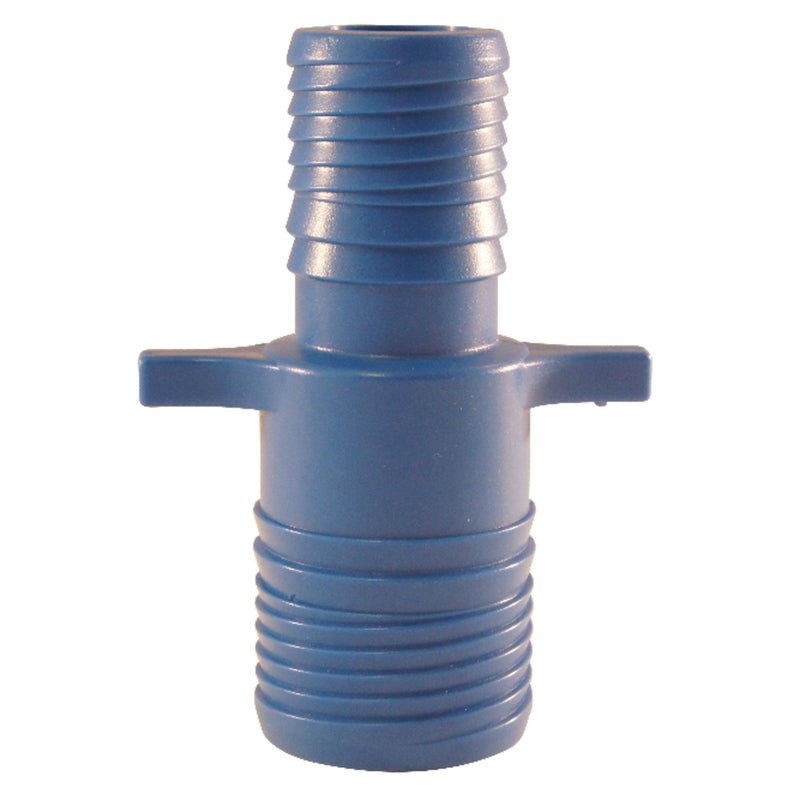 APOLLO - Apollo Blue Twister 1-1/4 in. Insert in to X 1 in. D Insert Acetal Coupling 1 pk