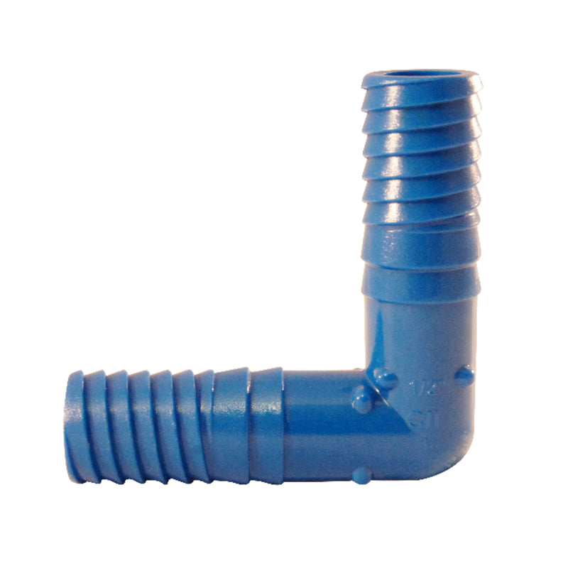 APOLLO - Apollo Blue Twister 1/2 in. Insert in to X 1/2 in. D Insert Acetal Elbow 1 pk [ABTE12]