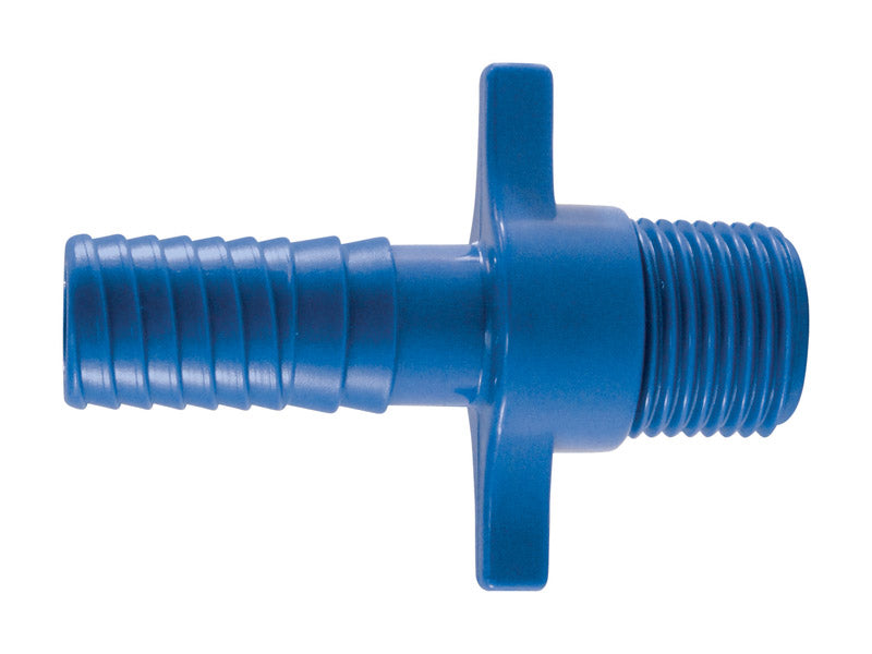 APOLLO - Apollo Blue Twister 1/2 in. Insert in to X 1/2 in. D MPT Acetal Male Adapter 5 pk