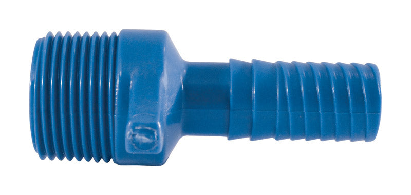 APOLLO - Apollo Blue Twister 1/2 in. Insert in to X 3/4 in. D Insert Acetal Male Adapter 1 pk