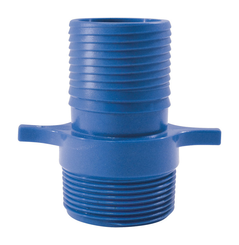 APOLLO - Apollo Blue Twister 1-1/2 in. Insert in to X 1-1/2 in. D MPT Acetal Male Adapter 1 pk