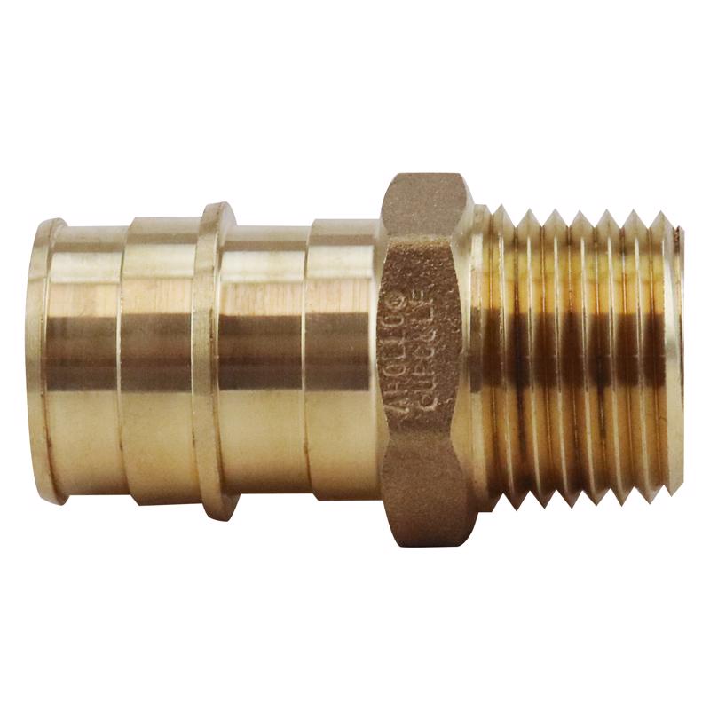 APOLLO - Apollo Expansion PEX / Pex A 1 in. Expansion PEX in to X 3/4 in. D MPT Brass Male Adapter